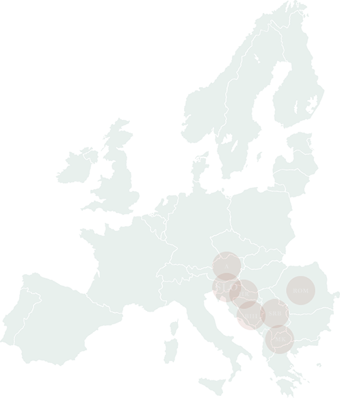 Zemljevid lokacij Perutnina Ptuj Group
